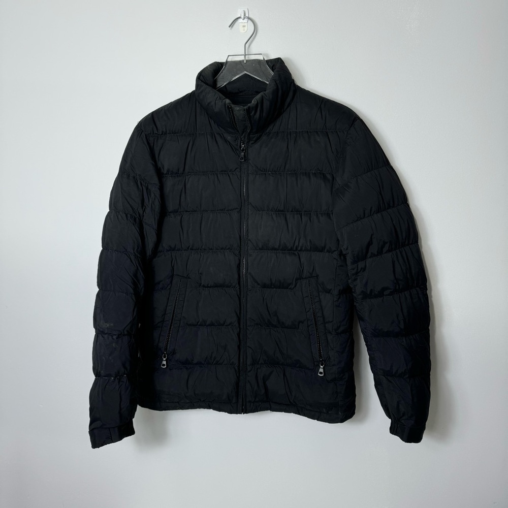 Uniqlo Black zip up Down Jacket size xs
